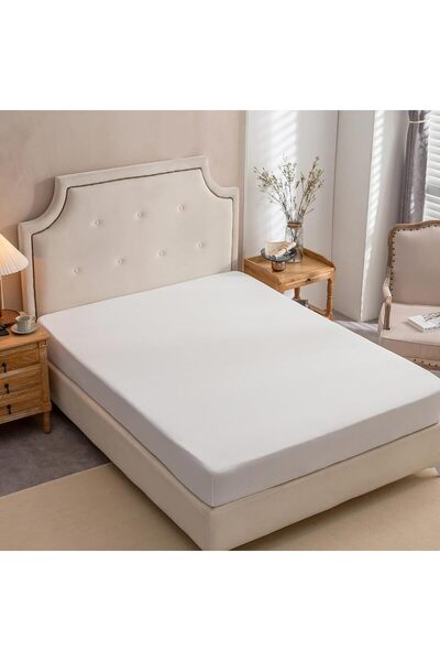 İzgi Concept Ranforce Fitted Sheet Cotton Fitted Sheet + 25CM Depth Size and Color Options Single / Double