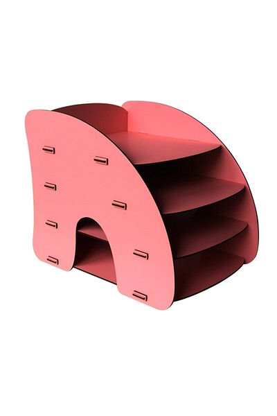 KLES A4 Document Rack Desktop Organizer Document Rack File Organizer Organizer-5