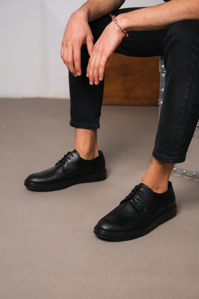 Daxtors D037 Чоловічі класичні туфлі з ортопедичною гарантією Gunluk