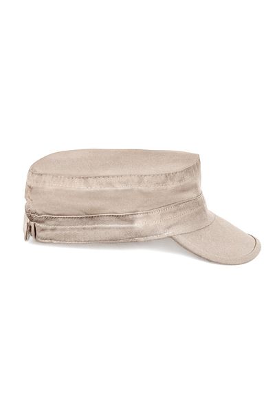 Eke Tekstil Beige Castro Summer Linen Hat