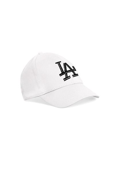 Eke Tekstil Pălărie unisex verde mentă, alb, cu logo Baseball Ny brodat