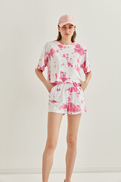 Vitrin Batik Boyama Crop Tshirt