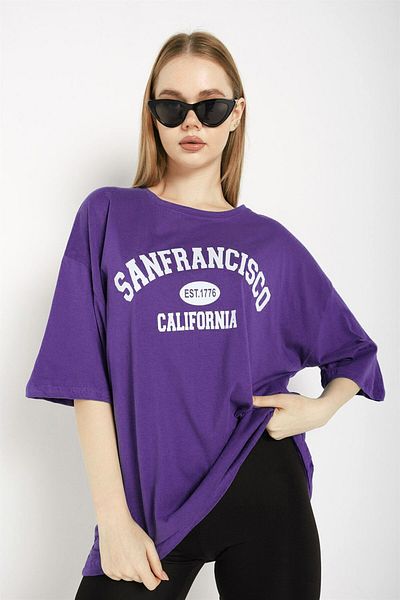 Medinenur Μπλουζάκι Unisex San Francisco Printed