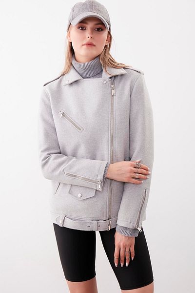 Vitrin Stash-Jacke mit Gürtel und Epauletten-Detail an der Schulter