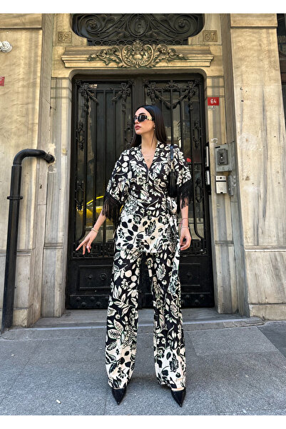 BANG SHOPPING بدلة نسائية بأكمام مفصلة