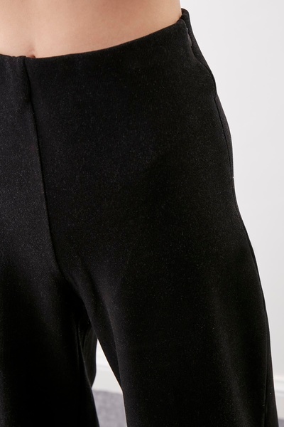 Vitrin Široké pletené kalhoty s vysokým pasem