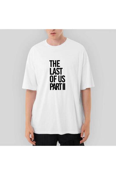 Z zepplin The Last Of Us 2 Oversize White T-Shirt