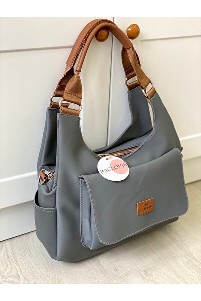 BAGLOVİS ВЕЛИКА ПОВСЯКДЕННА СУМКА ЧЕРЕЗ ПЛЕЧЕ З БАГАТЬМА КИШЕНЯМИ