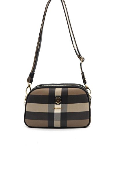 Silver Polo Silver & Polo Kahve - Siyah SP745 Kadın Çapraz Çanta