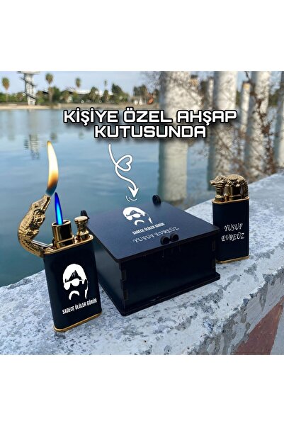 birdoz avm Kişiye Özel İsimli Pala Sadece Ölüler Görür Tasarım Timsah Çakmak ...