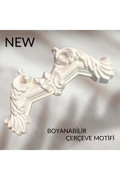 bigpapel Dekoratif Boyanabilir Duvar Motifi 4 Adet