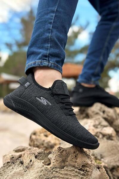 Ayakcenter 085 Psm Black Anorak Vară Adidași pentru bărbați