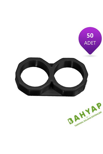 Bahyap Drip Irrigation Glasses Blind Plug 16mm - 50 Pieces