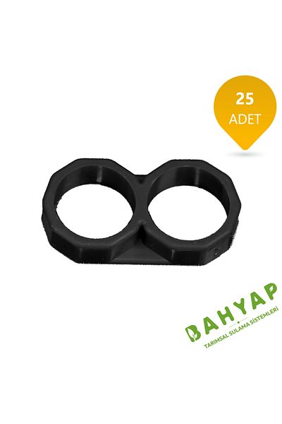 Bahyap Drip Irrigation Glasses Blind Plug 16mm - 25 Pieces