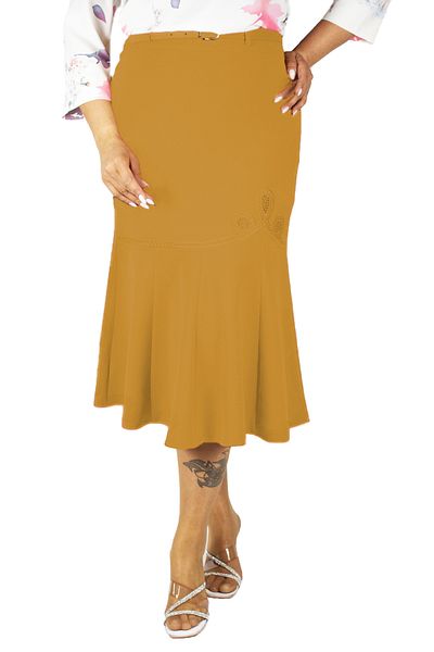LADY FANCY Γυναικεία ψαροτούφεκο μεγάλου μεγέθους με κίτρινη κεντημένη πέτρα λεπτομέρεια