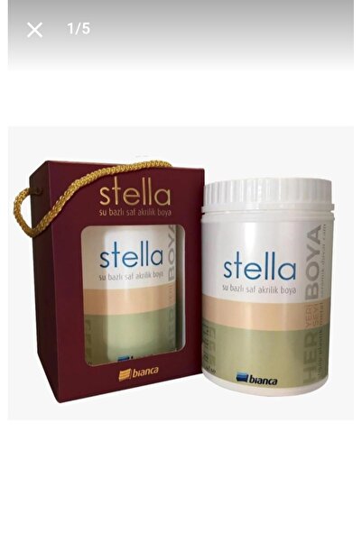Bianca Stella Su Bazlı Saf Akrilik Dönüşüm Boyası 500 ml (RENK TAŞ)