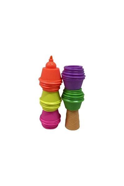 Modellino 6-Piece Cupcake Shaped Neon Colors Highlighter - 1 Piece