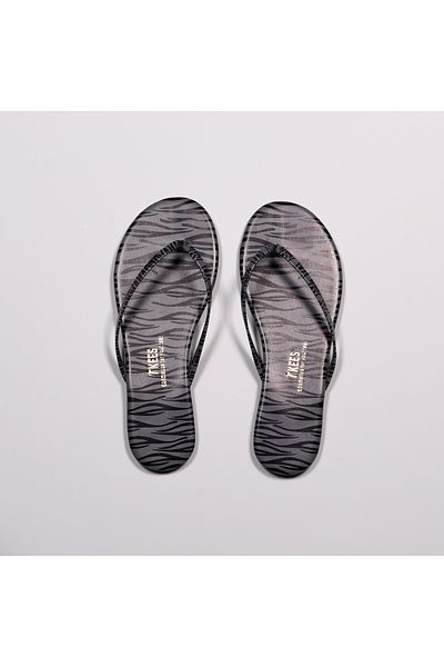 Tkees Women's Classic Flip Flops Zebra Pattern Slippers TK-2240