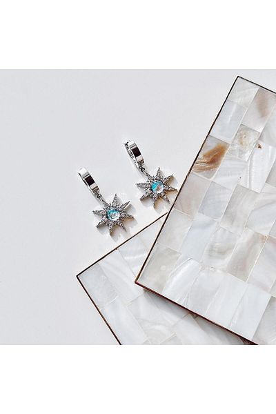 Vesce Atelier Grain Steel earrings