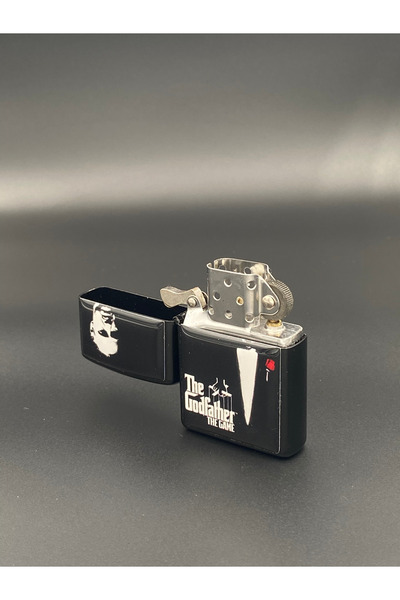 Ersoy Godfather Baskılı Zippo Model Benzinli Çakmak