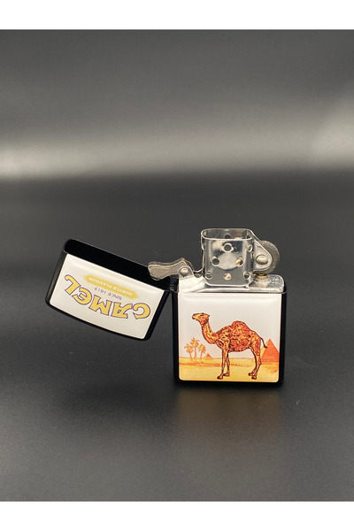 Ersoy Ticaret Camel Baskılı Zippo Model Benzinli Çakmak