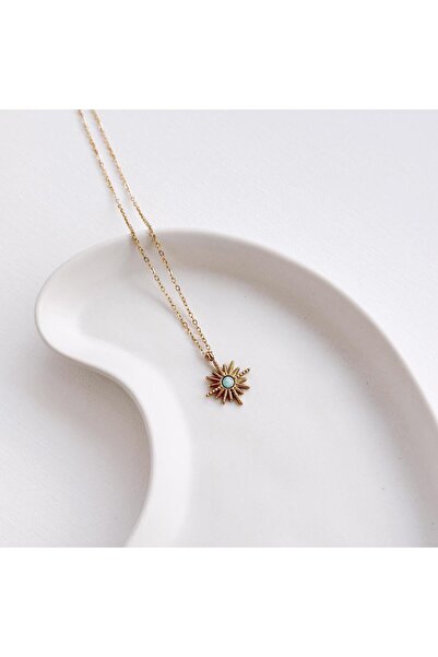 Vesce Atelier Boussole Çelik Kolye