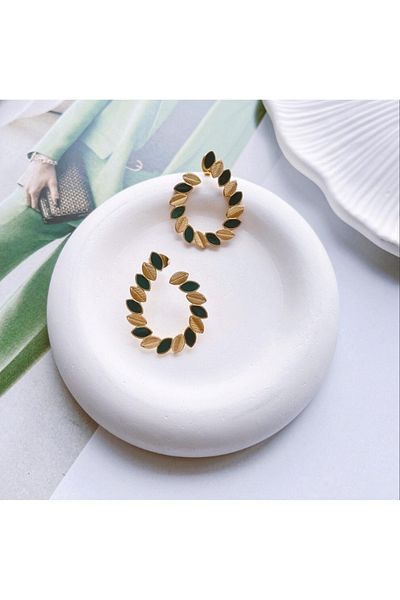 Vesce Atelier Green Zeus Earrings