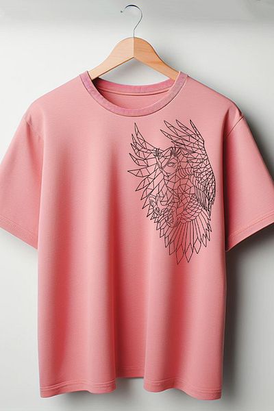 Vordevia Μπλουζάκι Unisex με στάμπα με κουκουβάγια
