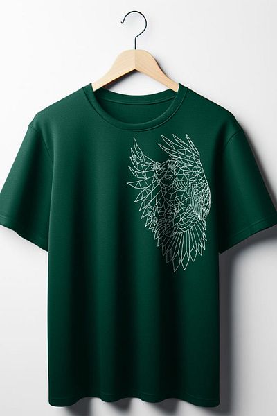 Vordevia Μπλουζάκι Unisex με στάμπα με κουκουβάγια