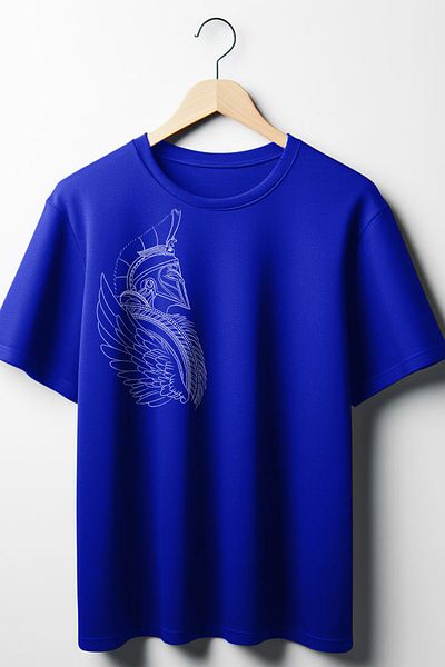 Vordevia Μπλουζάκι Unisex με στάμπα Gladiator Crew Neck Oversize