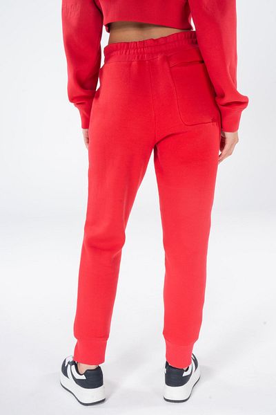 Friday Offset Agar Γυναικεία Κόκκινη Τσέπη Elastic Jogger Pantalon Φούτερ