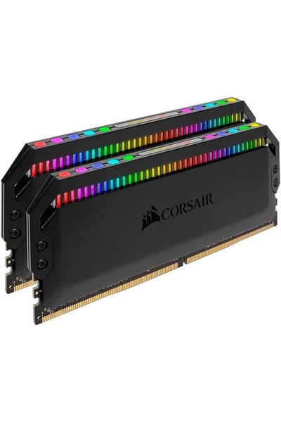 Corsair Dominator Platinum Rgb 32Gb Ddr4 Memory - Cmt32Gx4M2E3200C16, 3200Mhz Cl16-20-20-38 Black