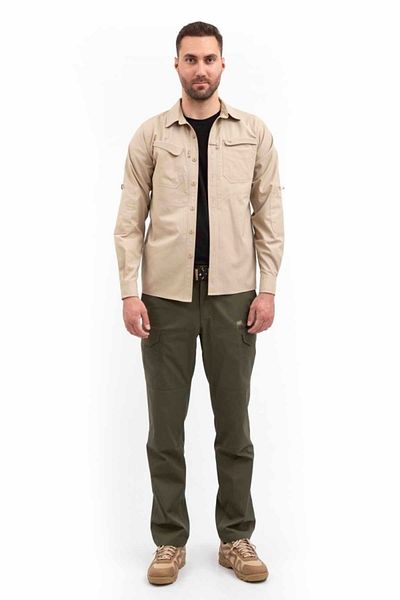 VAV WEAR Мъжка тактическа памучна риза за дейности на открито TACTEC03