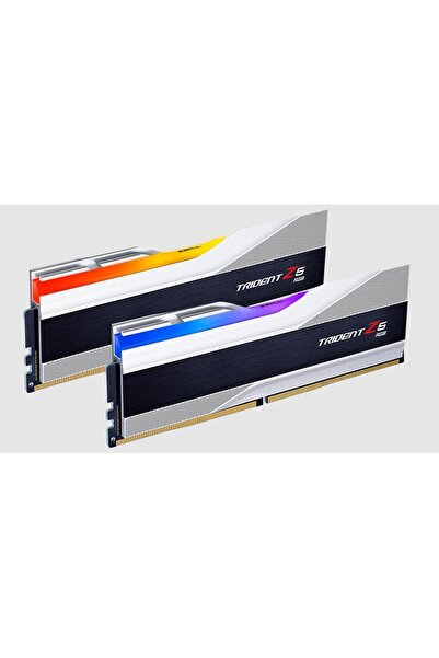 G Skill Gskıll Trident Z5 Rgb Silver Ddr5-6000mhz Cl32 64gb (2x32gb) F5-6000j3238g32gx2-tz5rs