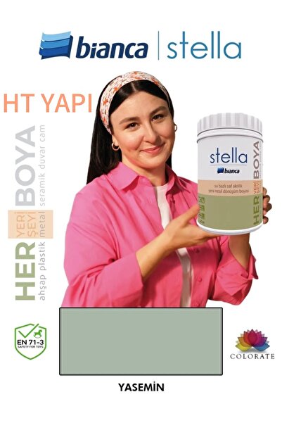 Bianca Stella Su Bazlı Saf Akrilik Yeni Nesil Dönüşüm Boyası