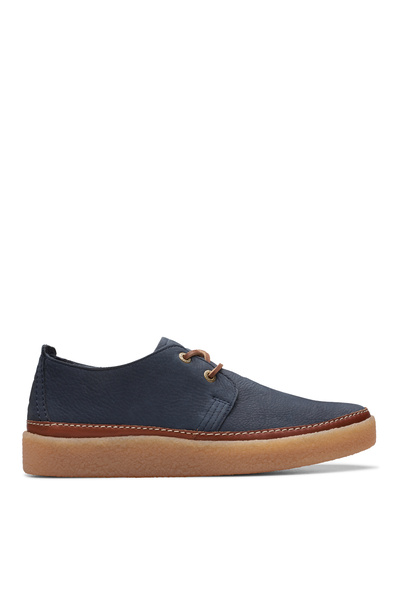 CLARKS Nubuk Lacivert Erkek Günlük Ayakkabı Clarkwood Low
