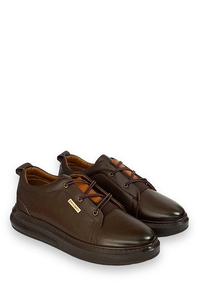 Pierre Cardin 9701 Genuine Leather Laceless Classic Casual Men's Shoes