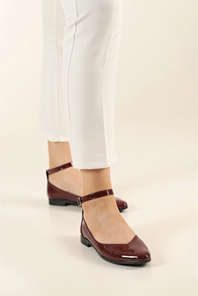 apelles Shoes Kadın Bilekten Tokalı Babet