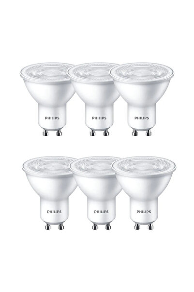 Philips LED SPOT 50W GU10 Gün Işığı 4000K 6'lı Paket