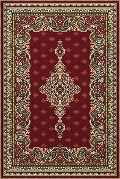 Rugs Modern Halı Χαλί με έθνικ σχέδια, μπορντό, υφαντό, 4288