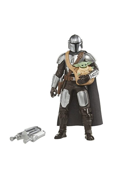 mattel Star Wars Galactic Action Mandalorian and Grogu Figür Seti