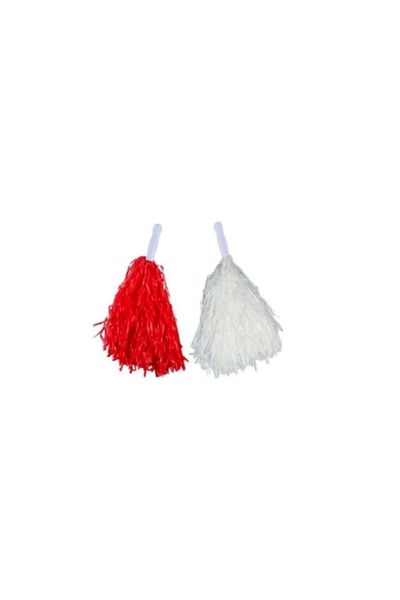 Woody Sofia Red White 2 Pcs Pompon School Activity 23 April Activities for show pompon