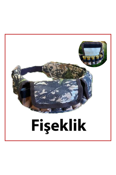Asil Av Seti ( Tüfek Kılıfı + Fişeklik+ Bez Kayış + Kolonlu Yelek)