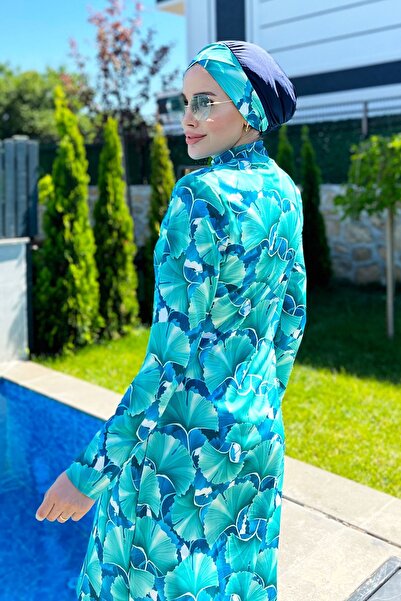 Remsa Mayo Tasarım Tam Kapalı Tesettür Mayo Hawaii R039
