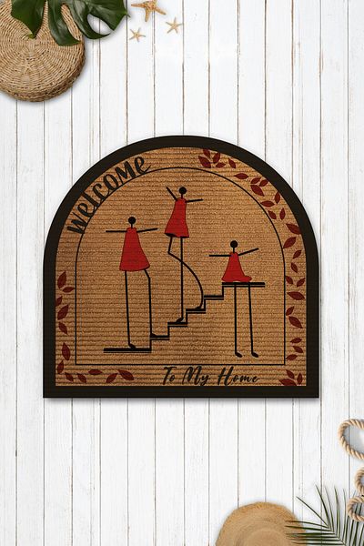 Popcorn Kids To My Home - Door Mat