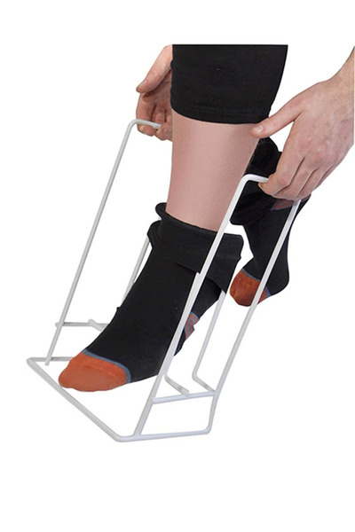 Genel Markalar Metal Çorap Giyme Aparatı - Çorabı Giydirme Aparatı