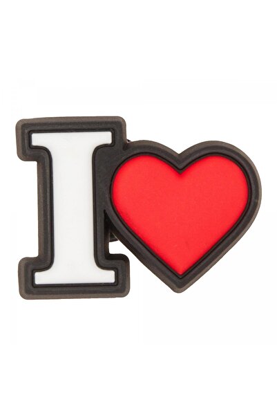 Crocs Jibbitz Charms Kırmızı Ilove Terlik Süsü