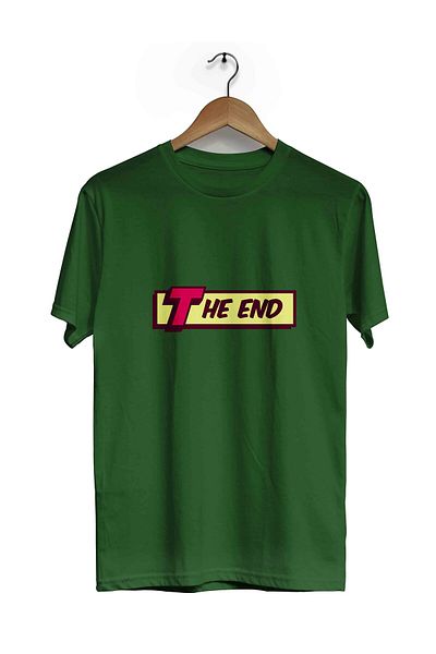herotasarım The End κοντομάνικο μπλουζάκι - Bll4577