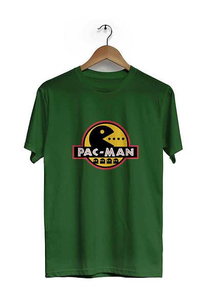 herotasarım Μπλουζάκι με κοντομάνικο Pac-Man - Μοντέλο Bll4711