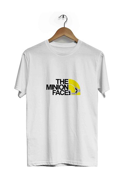 herotasarım Μπλουζάκι Minion Face με κοντομάνικο - bll4745